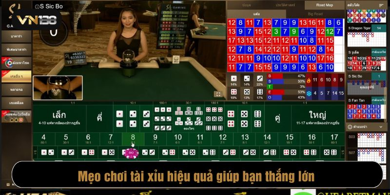 Áp dụng chiến thuật hay để nâng cao khả năng chiến thắng khi chơi tài xỉu