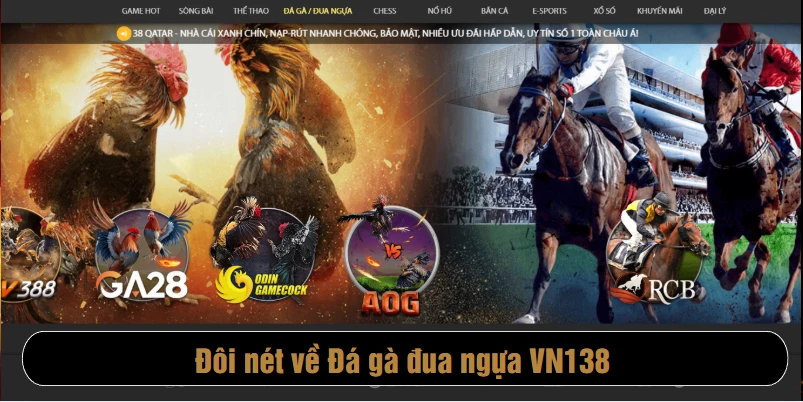 Đôi nét về Đá gà đua ngựa VN138