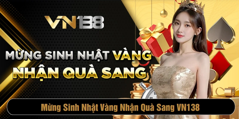 Mừng sinh nhật vàng nhận quà sang