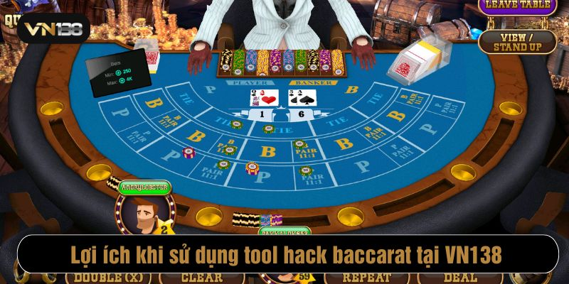 Tool hack baccarat thường phù hợp với người chơi mới