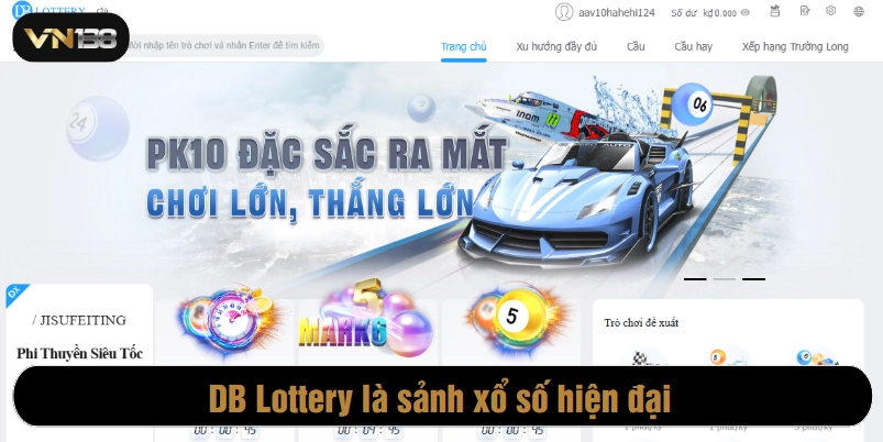 DB Lottery là dạng xổ số hiện đại